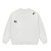 Crewneck Sweatshirt With Tape Print