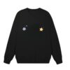 Comfortable Black Casual Sweatshirt