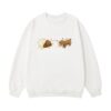 Versatile Sweatshirt with Puppy Print